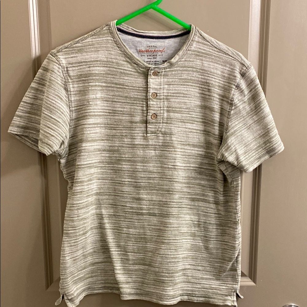 Weatherproof Men's medium Striped Shirt